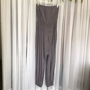 Gray Onesie with Pockets